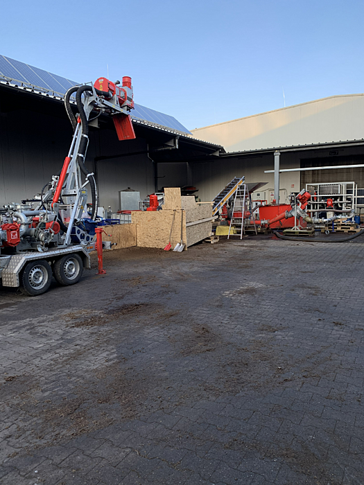 Überblick über gesamte Prozessstrecke